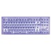 AULA F2183 Mechanical Keyboard RGB 87 Keys Hotswap bluetooth Wired 2.4G Triple Mode Keyboard Transparent Keycap Keyboard for PC Gamer