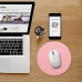 AtailorBird Mouse Pad Round/Square Leather Protective Desk Mat Waterproof Non-Slip Writing Double-side Use Gaming Mouse Pad for Office Home
