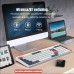 BK100 Wireless Keyboard and Mouse Set Bluetooth 2.4GHz Type C Rechargeable Mini Silent Pc Slim Office Gaming Keyboard Kit