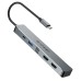 BlitzWolf® BW-NEW TH11 5 in 1 USB Hubs with Dual HDMI 4K@30Hz / VGA/ USB3.0 / 100W PD Charging / Type C Docking Station for Apple Huawei Laptops Macbook
