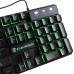 Colorful Backlight USB Wired Gaming Keyboard 2400DPI LED Gaming Mouse Combo with Mouse Pad