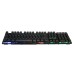 D280 104 Keys Gaming Keyboard RGB Backlit Light Wired Keyboard and 1600 DPI Gaming Mouse Set