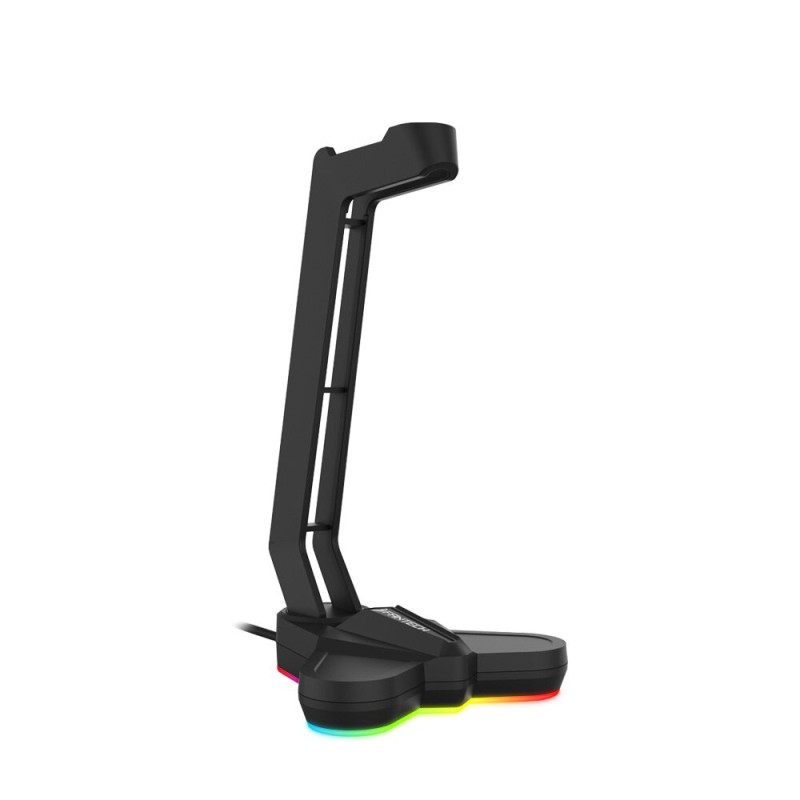 FANTECH AC3001S RGB Light-emitting Headphone Stand Headset Hook Holder Display Rack Storage Tools Anti-slip Aggravating Base