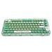 GAMAKAY GK75 Transparent Mechanical Keyboard Gasket 80 Keys RGB Hot Swappable Gateron G Yellow Pro Switch Triple Mode bluetooth Wireless Gaming Keyboard