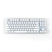 GAMAKAY K87 Mechanical Keyboard 87 Keys Hot Swappable Type-C Wired USB 3.1 NKRO Translucent Glass Base Gateron Switch ABS Two-color Keycap RGB Gaming Keyboard