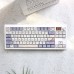 GMK87 Tri-mode Mechanical Keyboard Gasket Kit Hot Swappable RGB Blacklit Type-C Wired/bluetooth/2.4G Wireless Programmable PCB Mounting Plate Case
