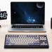 GMK87 Tri-mode Mechanical Keyboard Gasket Kit Hot Swappable RGB Blacklit Type-C Wired/bluetooth/2.4G Wireless Programmable PCB Mounting Plate Case