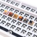 Gamakay 45Pcs Pre-lub Mechanical Switch Planet Series Tactile Silent / Linear Light Guide Switch for DIY Mechanical Gaming Keyboard