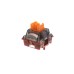 Gamakay 90Pcs Pre-lub Mechanical Switch Planet Series Tactile Silent / Linear Light Guide Switch for DIY Mechanical Gaming Keyboard