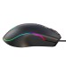 HXSJ A867 RGB Wired Gaming Mouse 1000/1600/3200/6400DPI 7-Keys Ergonomics Gamer Mice for Desktop Computer Laptop PC