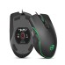 HXSJ A867 RGB Wired Gaming Mouse 1000/1600/3200/6400DPI 7-Keys Ergonomics Gamer Mice for Desktop Computer Laptop PC