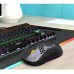 HXSJ T90 Wireless Mouse Three Mode bluetooth 3.0+bluetooth 5.0+2.4G Wireless Mouse Built-In Batteries Type-C Interface Rechargeable Mouse RGB Luminous For Gaming Home Office
