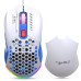 HXSJ X300 Wired Gaming Mouse RGB 1200-7200DPI 6-Key Macro Programming Ergonomics USB Optical Gamer Mice for PC Laptop Computer Office