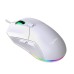 HXSJ X300 Wired Mouse 1200-7200DPI Adjustable 6-key Macro Programming Mice with RGB Backlit Swap Back Cover 125Hz Polling Rate 7 Keys Ergonomic Gamer Mouse for PC Computer