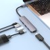 Hoco 5 In 1 HUB Type C to USB 3.0 2.0 Adapter PD60W Dock For MacBook Pro Accessories HDMI-Compatible USB-C Splitter 4K 30HZ HDTV