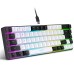 (ISO Layout) HXSJ 68 Keys Wired Gaming Keyboard RGB 60% For PC Home Office