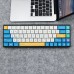 JSJT 137 Keys Ocean Trip PBT Keycap Set XDA Profile Five-sided Sublimation Custom Keycaps for Mechanical Keyboards