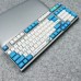 JSJT 137 Keys Ocean Trip PBT Keycap Set XDA Profile Five-sided Sublimation Custom Keycaps for Mechanical Keyboards