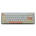 JSJT 139 Keys Shiba Inu Keycap Set English/Japanese QX Profile PBT Sublimation Custom Keycaps for Mechanical Keyboards