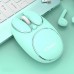 K-Snake W520 2.4G Wireless Mouse Adjustable 800-1600DPI Rechargeable Silent Macaron Mice for Laptop PC