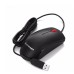 LENOVO M120Pro Wired Mouse 1000DPI Ergonomic Mice with 3 Keys Classic Red Dot Strong Cable Sweat Resistence Mouse for Home Office Gamer
