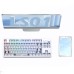 LS01 Tri-mode Mechanical Gaming Keyboard Customized Kit Hot Swappable RGB 2.4G Wireless/BT/Type-C Wired Keyboard Kit Mask Structure