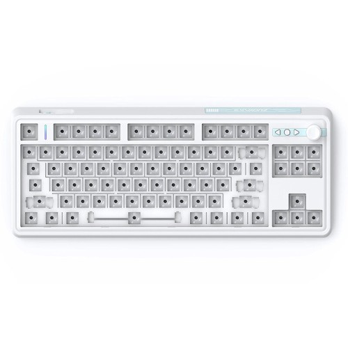 LS01 Tri-mode Mechanical Gaming Keyboard Customized Kit Hot Swappable RGB 2.4G Wireless/BT/Type-C Wired Keyboard Kit Mask Structure