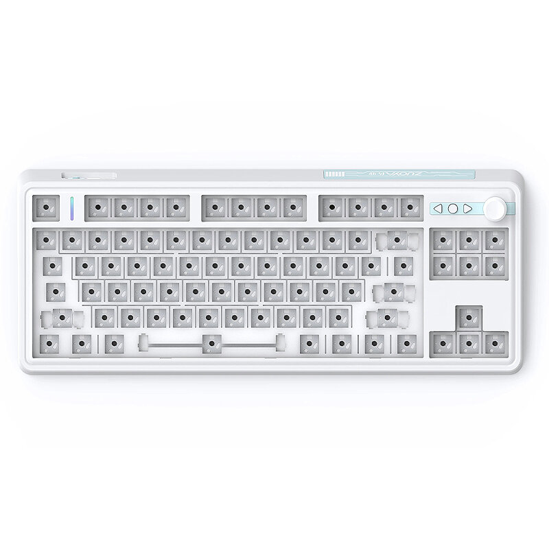 LS01 Tri-mode Mechanical Gaming Keyboard Customized Kit Hot Swappable RGB 2.4G Wireless/BT/Type-C Wired Keyboard Kit Mask Structure