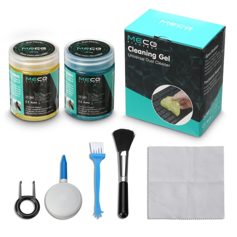 MECO Cleaning Gel Universal Dust Cleaner Gel Dust Remover Keyboard Cleaning Tools for Keyboards Car Camera Printers Calculators Speakers