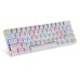 MOTOSPEED SK62 61 Kyes Tri-mode Mechanical Gaming Keyboard BT+2.4G+Wired RGB Backlit Gaming Keyboard