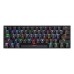 MOTOSPEED SK62 61 Kyes Tri-mode Mechanical Gaming Keyboard BT+2.4G+Wired RGB Backlit Gaming Keyboard