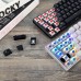 MOTOSPEED SK62 61 Kyes Tri-mode Mechanical Gaming Keyboard BT+2.4G+Wired RGB Backlit Gaming Keyboard