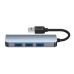 Mechzone 4 in 1 USB 3.0 Hub Docking Station USB Adapter with USB 2.0 USB 3.0 for PC Laptop Matebook HUAWEI XIAOMI Macbook Pro BYL-2013U