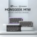 Monsgeek M1W Aluminum Custom DIY Kit Triple Mode 75% Layout Mechanical CNC Gasket-Mount Keyboard Hot-swap RGB Backlight