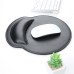 Office PU Leather Wrister Mouse Pad Wrist Rest Support Mat with Anti-Slip Gel