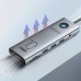 Orico 10 In 1 Type-C Docking Station USB Adapter with USB2.0 USB3.0*3 PD100W USB-C 4K@60Hz HDMI RJ45 SD/TF Card Reader 3.5mm Audio for PC Computer Laptop TV