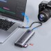 Orico 10 In 1 Type-C Docking Station USB Adapter with USB2.0 USB3.0*3 PD100W USB-C 4K@60Hz HDMI RJ45 SD/TF Card Reader 3.5mm Audio for PC Computer Laptop TV