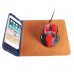 Qi Wireless Charging Mouse Pad PV Leather Charging for Moblie Phone