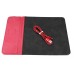 Qi Wireless Charging Mouse Pad PV Leather Charging for Moblie Phone