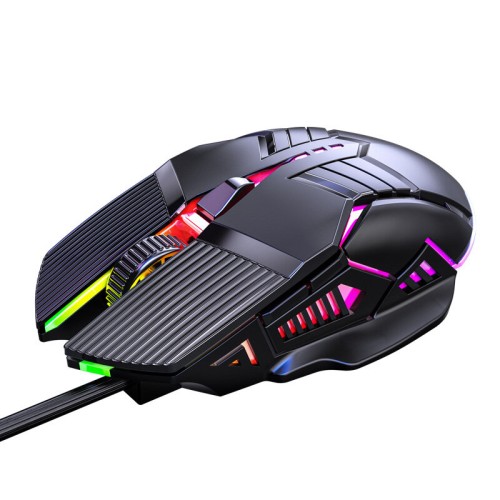 S800 Wired Gaming Mouse USB Computer Mouse 3200DPI Ergonomic Gaming RGB Mause 6 Button LED Silent Mice for PC Laptop Gamer