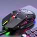 S800 Wired Gaming Mouse USB Computer Mouse 3200DPI Ergonomic Gaming RGB Mause 6 Button LED Silent Mice for PC Laptop Gamer