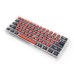SKYLOONG 126 Keys JIUWEI PBT Jelly Keycaps Set GK7 Profile Custom Keycaps for 61/63/64/68/75/84/87/96/980/104/108 Mechanical Keyboards