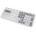SKYLOONG 137 Keys Light Grey&White&Red PBT Keycap Set OEM Profile Double Shot Custom Keycaps for Mechanical Keyboards