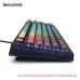 SKYLOONG GK7 126PCS Mechanical Keyboard Keycaps Set Neon PBT Black Transparent Jelly Key Cap For DIY Customized 61/87/104/108 Key Mechanical Keyboard