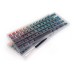 SKYLOONG GK7 126PCS Mechanical Keyboard Keycaps Set Neon PBT Black Transparent Jelly Key Cap For DIY Customized 61/87/104/108 Key Mechanical Keyboard