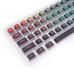 SKYLOONG GK7 126PCS Mechanical Keyboard Keycaps Set Neon PBT Black Transparent Jelly Key Cap For DIY Customized 61/87/104/108 Key Mechanical Keyboard