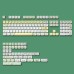 SPYSELF 142 Keys Dairy Cow Keycap Set PBT Five-sided Sublimation MOT Profile Custom Keycaps for Mechanical Keyboards