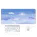 Simplicity Large Mouse Pad Anti-slip Rubber Gaming Keyboard Pad 800*300*2mm Desktop Table Protective Mat for Home Office
