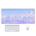 Simplicity Large Mouse Pad Anti-slip Rubber Gaming Keyboard Pad 800*300*2mm Desktop Table Protective Mat for Home Office
