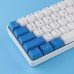 TMKB GK61 Mechanical Gaming Keyboard 61 Keys Full-Key Programmable PBT Translucent Keycaps Dual-Mode bluetooth 5.1 Type-C Wired Hot Swappable Blue/Brown/Black/White Gateron Switch RGB Backlit 60% Compact Keyboard